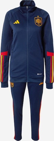 ADIDAS PERFORMANCE Slim fit Tracksuit 'Spain' in Blue: front