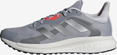 ADIDAS PERFORMANCE Loopschoen 'SolarGlide 4' in de kleur Grijs / Lichtgrijs / Donkergrijs / Lichtrood, Productweergave