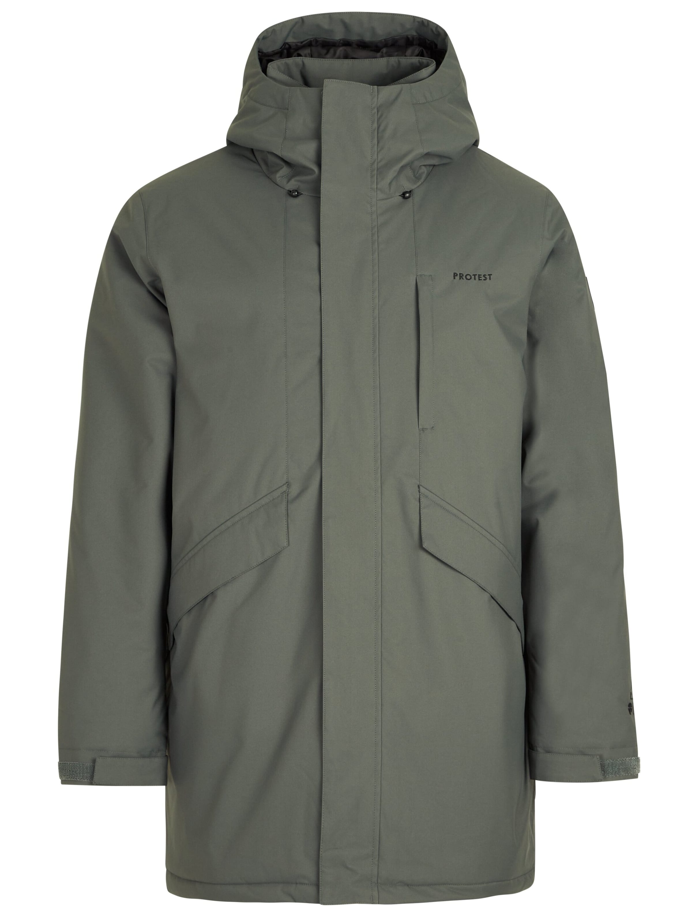 PROTEST Sportjacke 'PRTHALLSTATT'‌‌‌‌ in Grün: Vorderseite