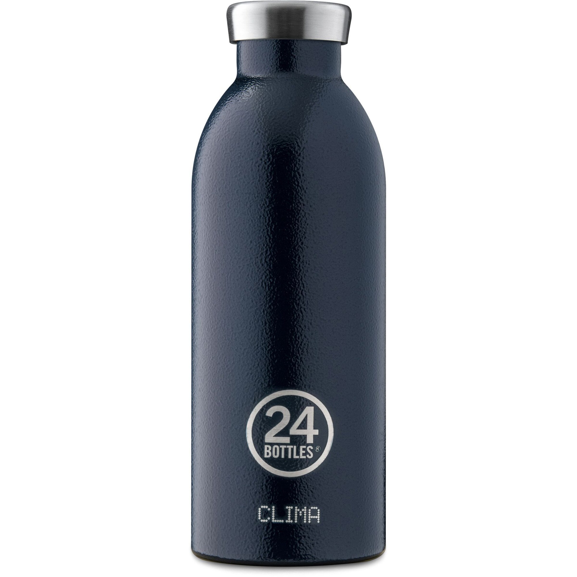 Borraccia 'Clima 500 ml' di 24Bottles in blu: frontale