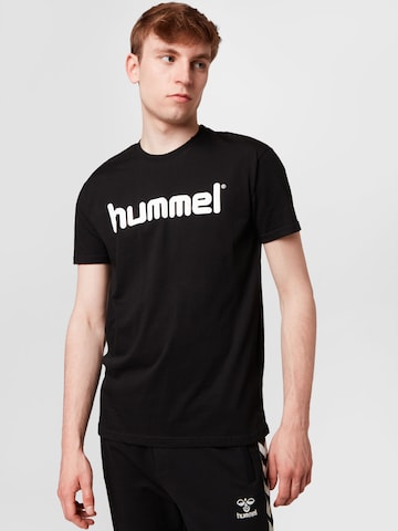 T-Shirt Hummel en noir : devant