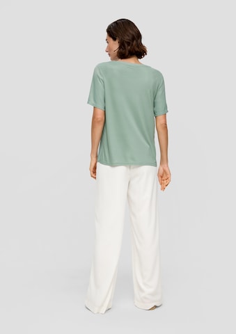 T-shirt s.Oliver BLACK LABEL en vert