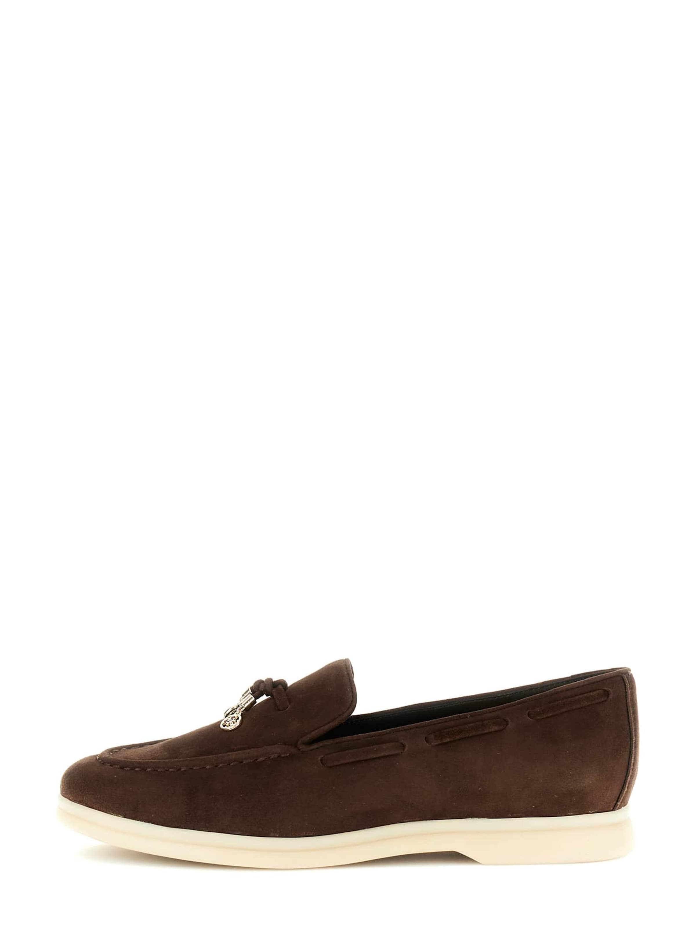 GUESS Slipper 'Aryanai' in Braun: Vorderseite