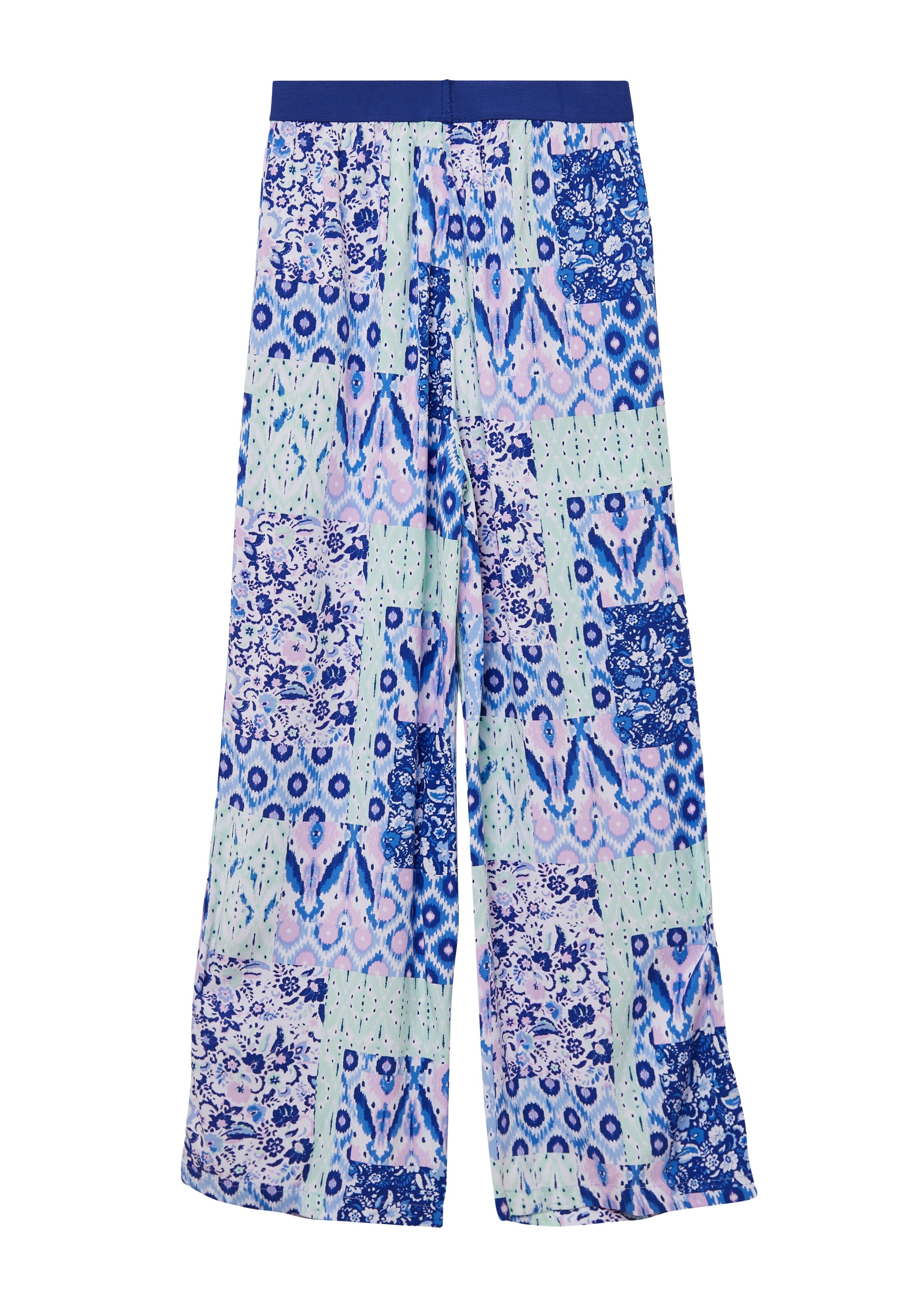 s.Oliver Wide leg Broek in Blauw