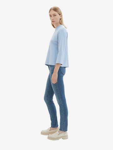 Coupe slim Jean 'Alexa' TOM TAILOR en bleu