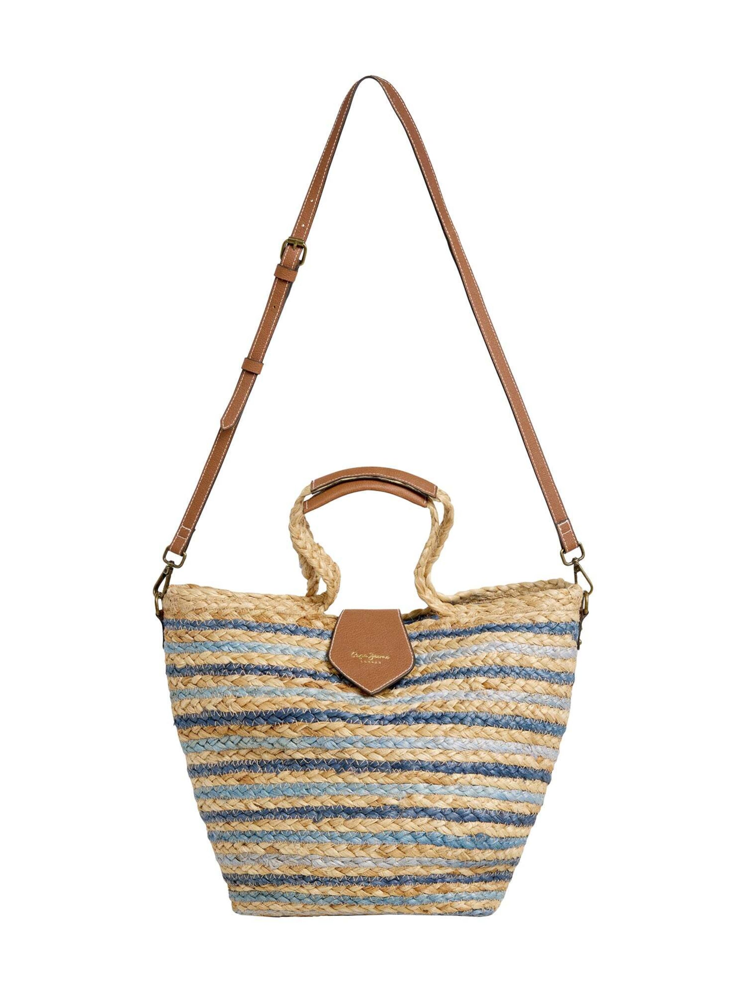 Pepe Jeans Shopper 'Nova' in Blauw
