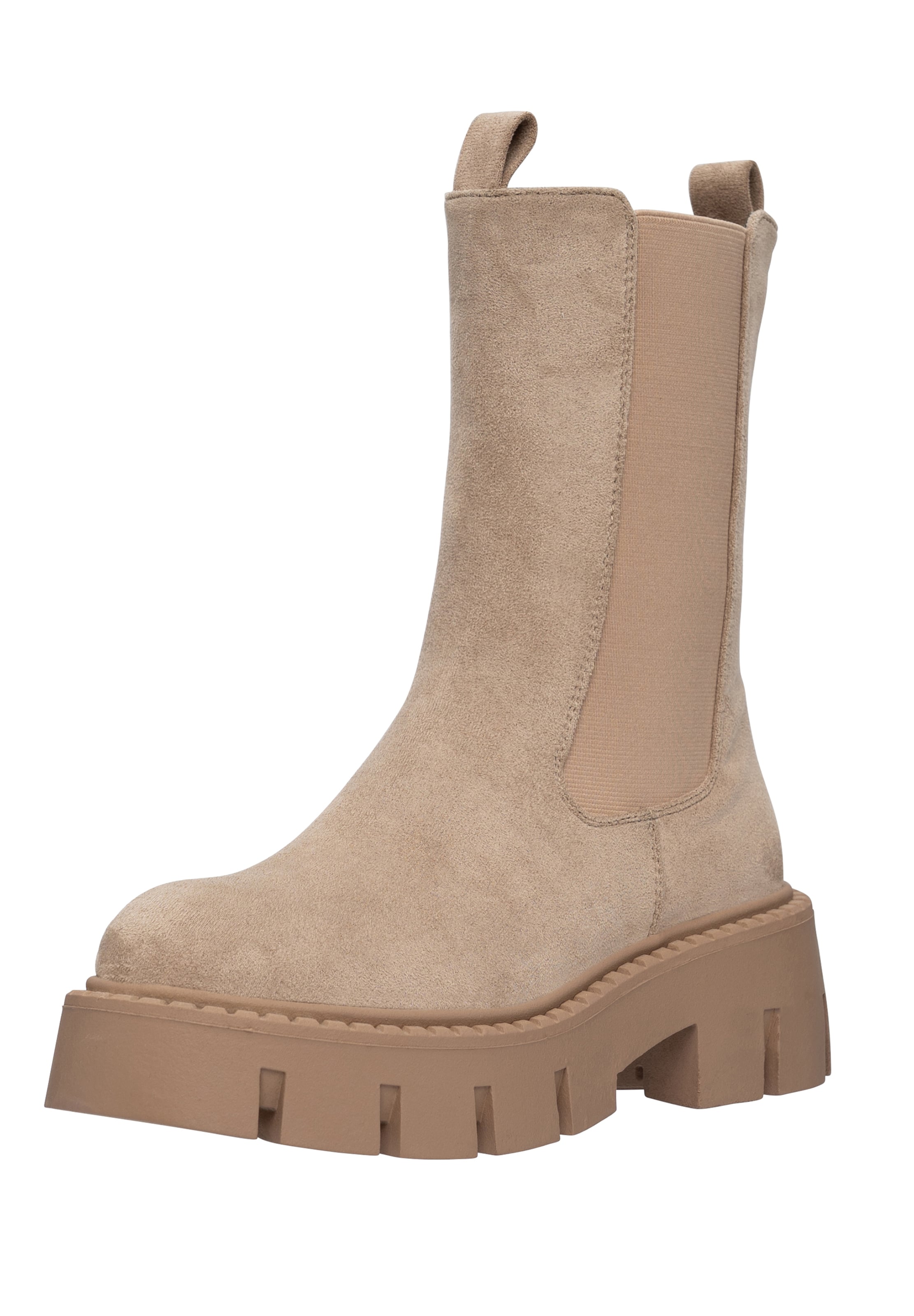Bottines Salinyang en beige : devant