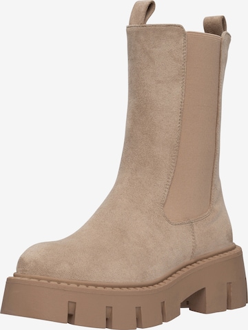 Salinyang Bootie in Beige: front