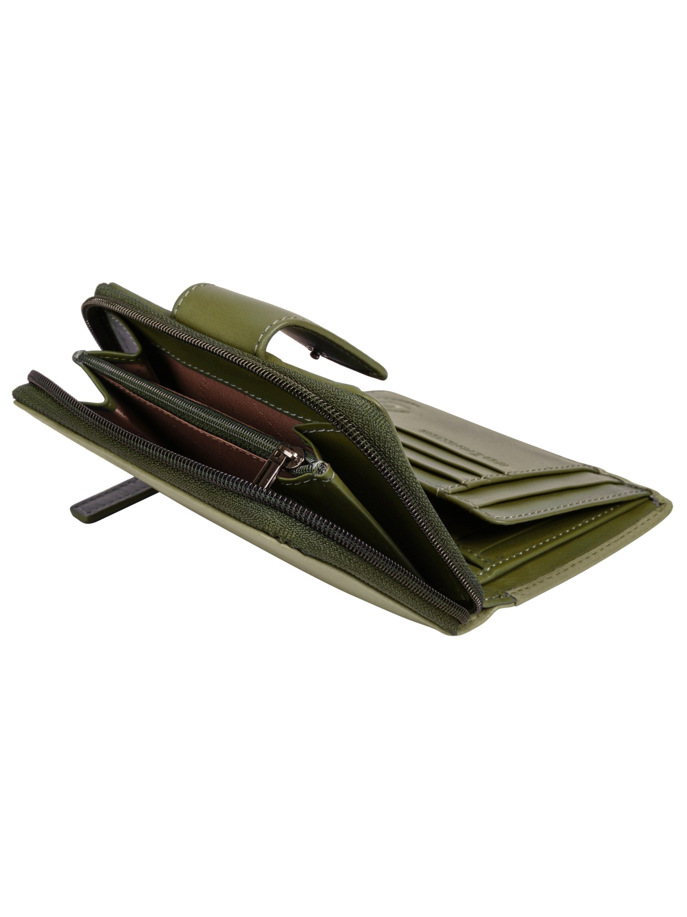 bugatti Wallet 'SINA' in Green