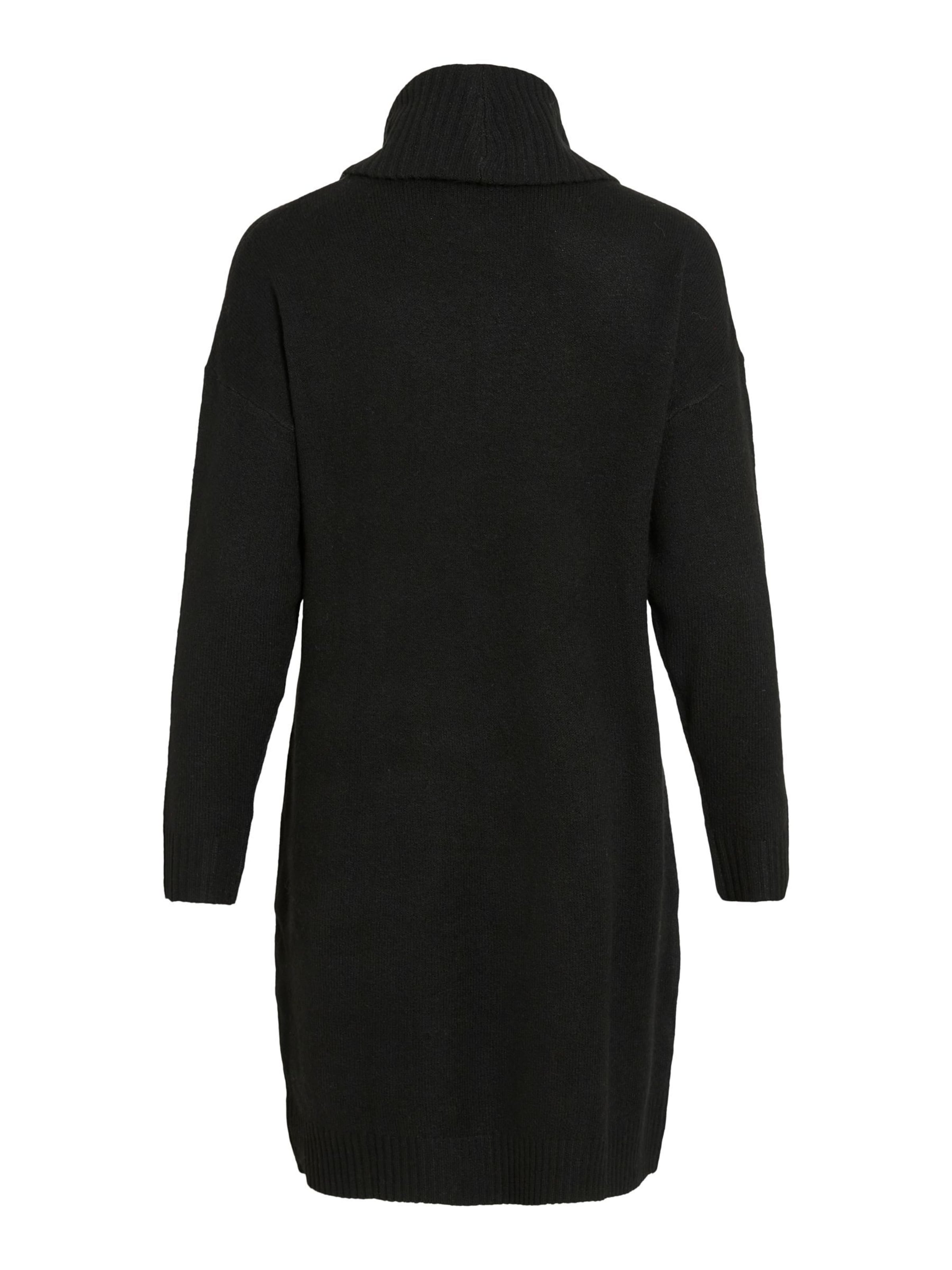 VILA Knit dress in Black