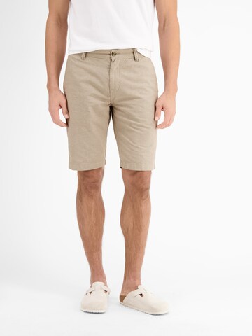 LERROS Regular Chino trousers in Beige: front