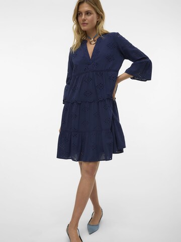 VERO MODA Blousejurk 'DICTHE' in Blauw