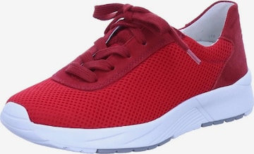 SEMLER Platform trainers in Red: front