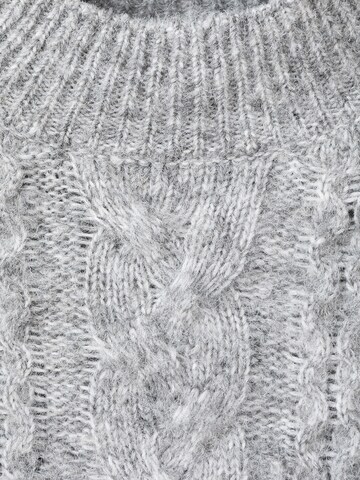 MANGO Svetr 'TRENETA' – šedá