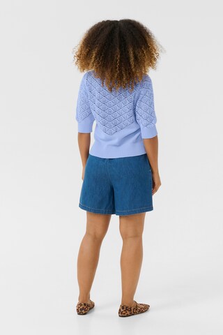 CULTURE Pullover 'Meza' in Blau