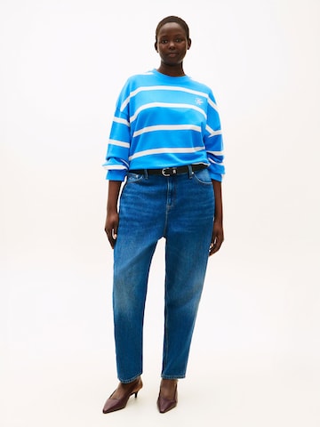 Tommy Hilfiger Curve Mikina - Modrá