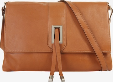 Cluty Umhängetasche in Braun: Vorderseite