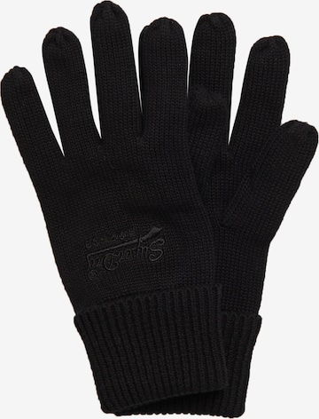 Superdry Handschuhe in Schwarz: predná strana