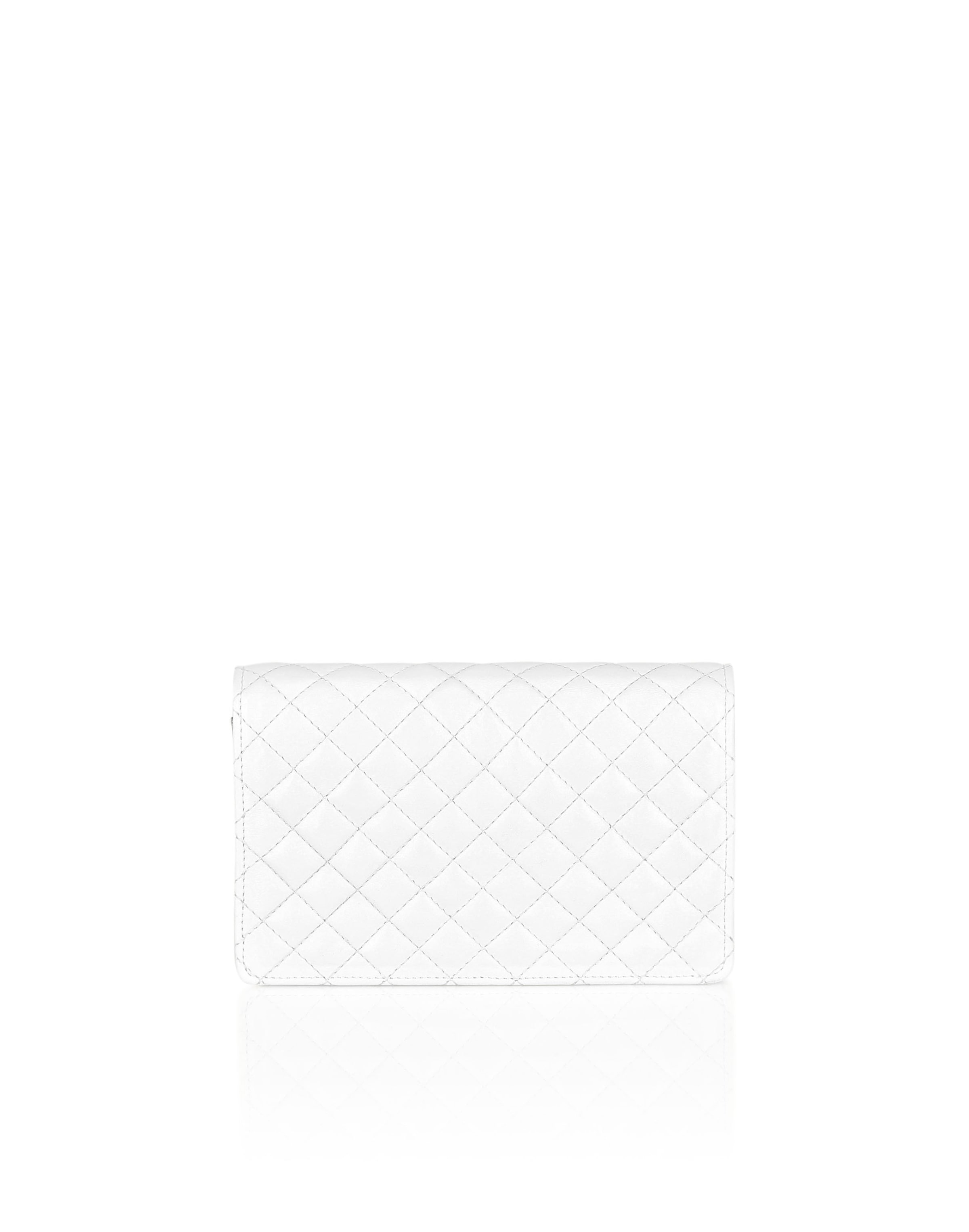 Philipp Plein - Bolso de noche en blanco