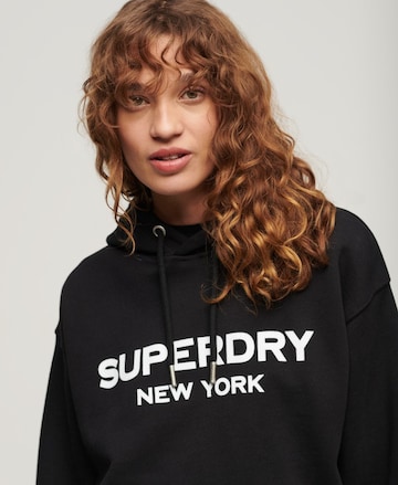 Sweat-shirt Superdry en noir