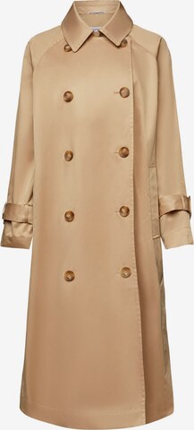 ESPRIT Between-Seasons Coat in Beige: front