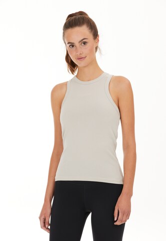 Athlecia Sports Top 'Lankae' in Beige: front