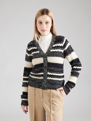 VERO MODA Kardigán 'VMLOLA' - fekete: elől