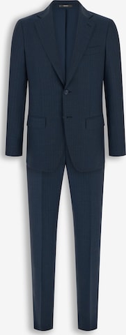 Boggi Milano Regular Anzug in Blau: Vorderseite