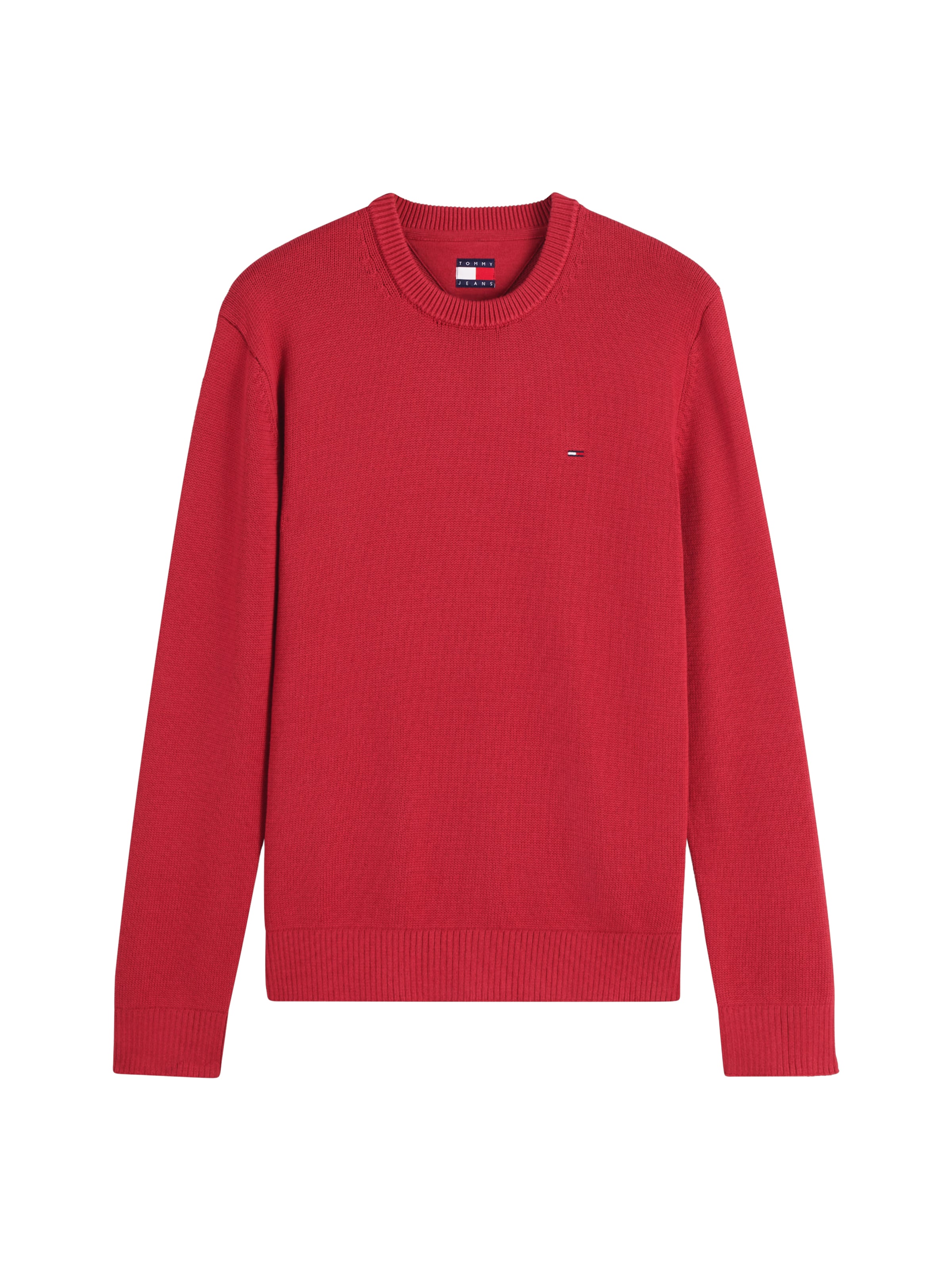 Pull-over 'ESS' Tommy Jeans en rouge : devant