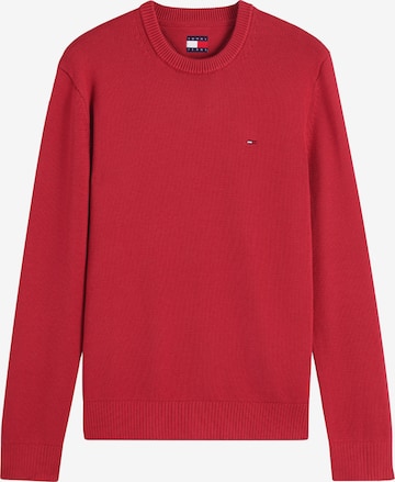 Pull-over 'ESS' Tommy Jeans en rouge : devant