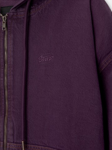 Pull&Bear Jacke in Lila