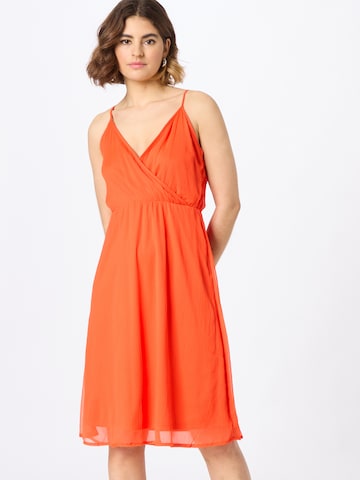 VERO MODA - Vestido de verão 'LIA' em vermelho: frente