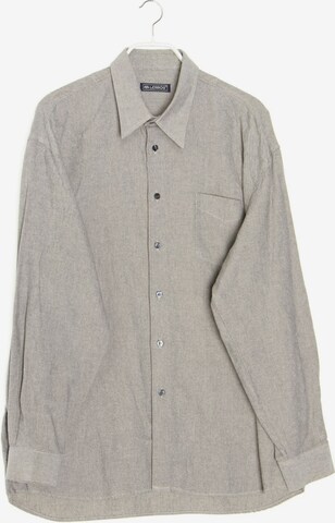 LERROS Button Up Shirt in XL in Grey: front