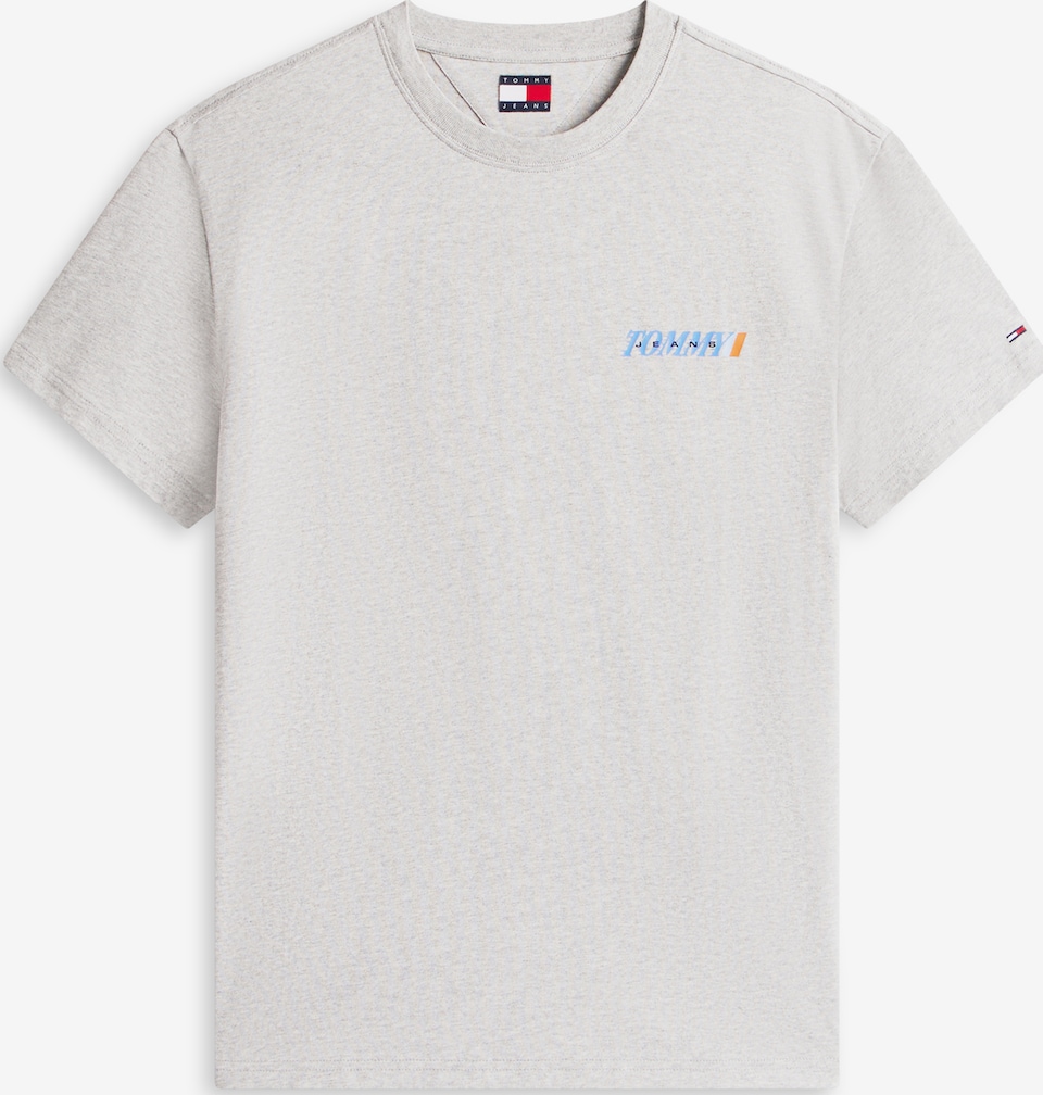 Tricou 'VINTAGE' de la Tommy Jeans pe gri: față
