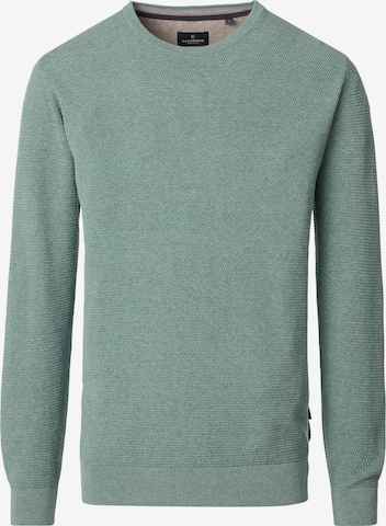 CASAMODA Sweater 'Basic' in Green: front