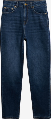 Jean Superdry en bleu : devant