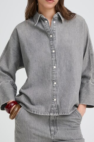 b.young Blouse 'KIMU' in Grey