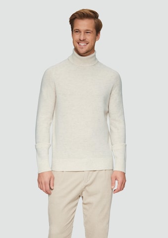 s.Oliver Trui in Beige: voorkant