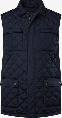 Gilet Boston Park en bleu : devant