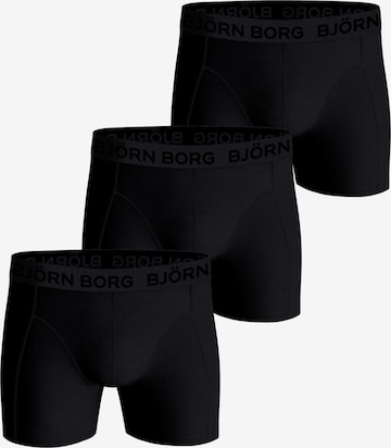 BJÖRN BORG Boksershorts i sort: forside
