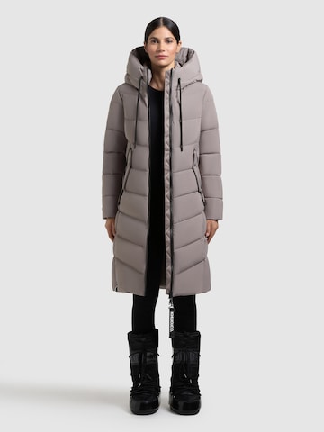 khujo Winter Coat 'Mikia3' in Grey