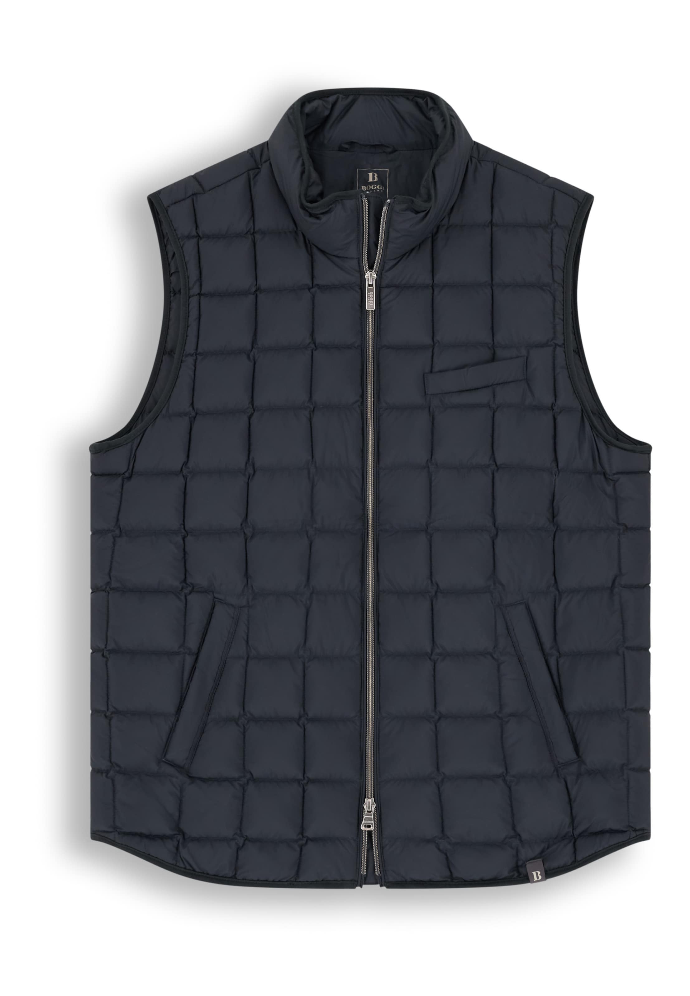 Gilet Boggi Milano en bleu : devant