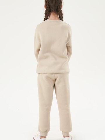 LOUIS LECLER Joggingpak 'Sofia' in Beige