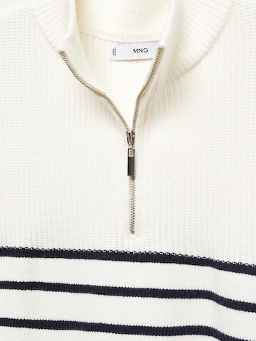 MANGO Sweater 'RIZONI' in White