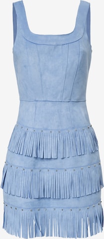 Abito di Influencer in blu: frontale