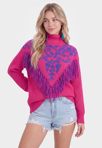 IZIA - Jersey en rosa: frente