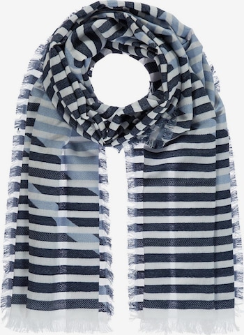 Passigatti Wrap 'Schal Herren' in Blue: front