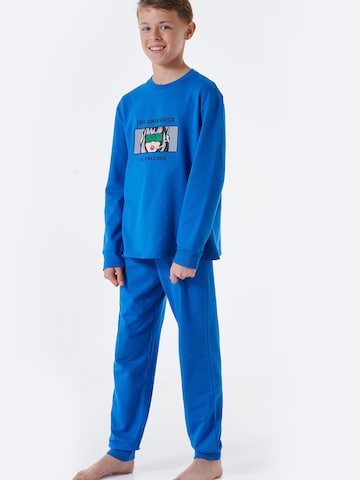 SCHIESSER Pyjama ' Teens Nightwear ' in Blau