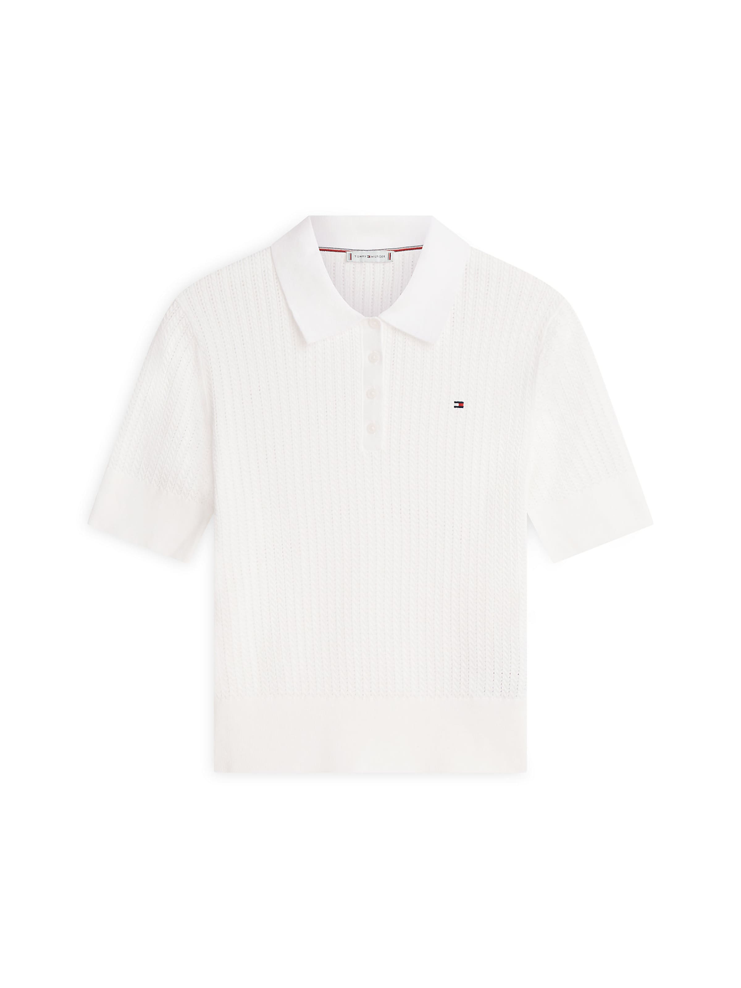 TOMMY HILFIGER Pullover in Weiß: Vorderseite