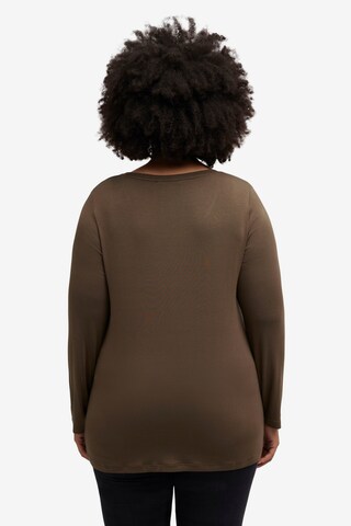 Ulla Popken Shirt in Brown